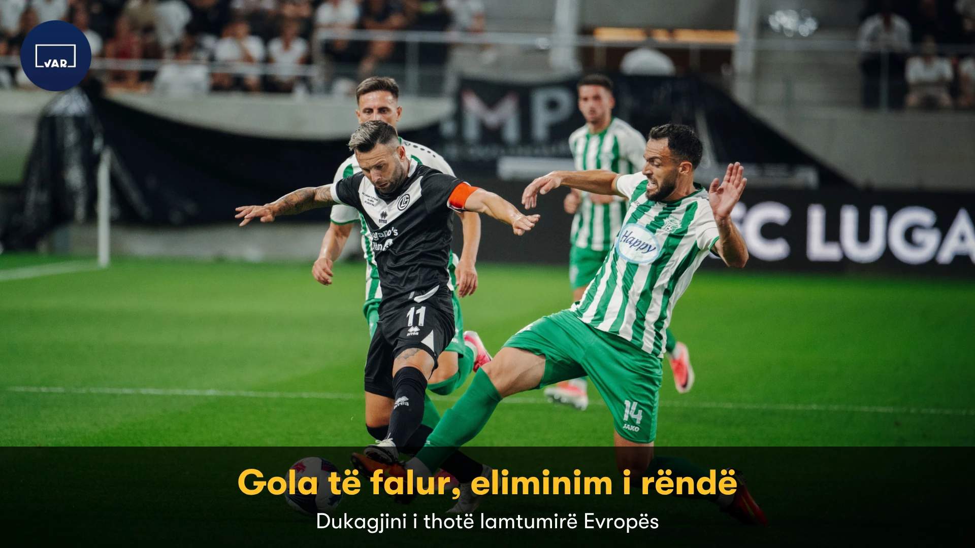 Ëndrra evropiane përfundon me humbje të rëndë, Dukagjini eliminohet nga Lugano
