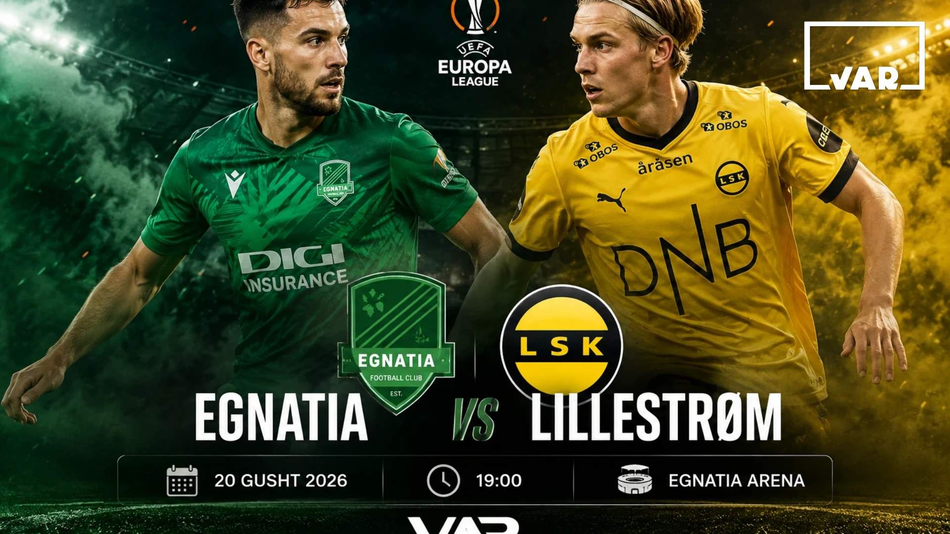 LIVE: Egnatia 🇦🇱 vs Lillestrøm 🇳🇴