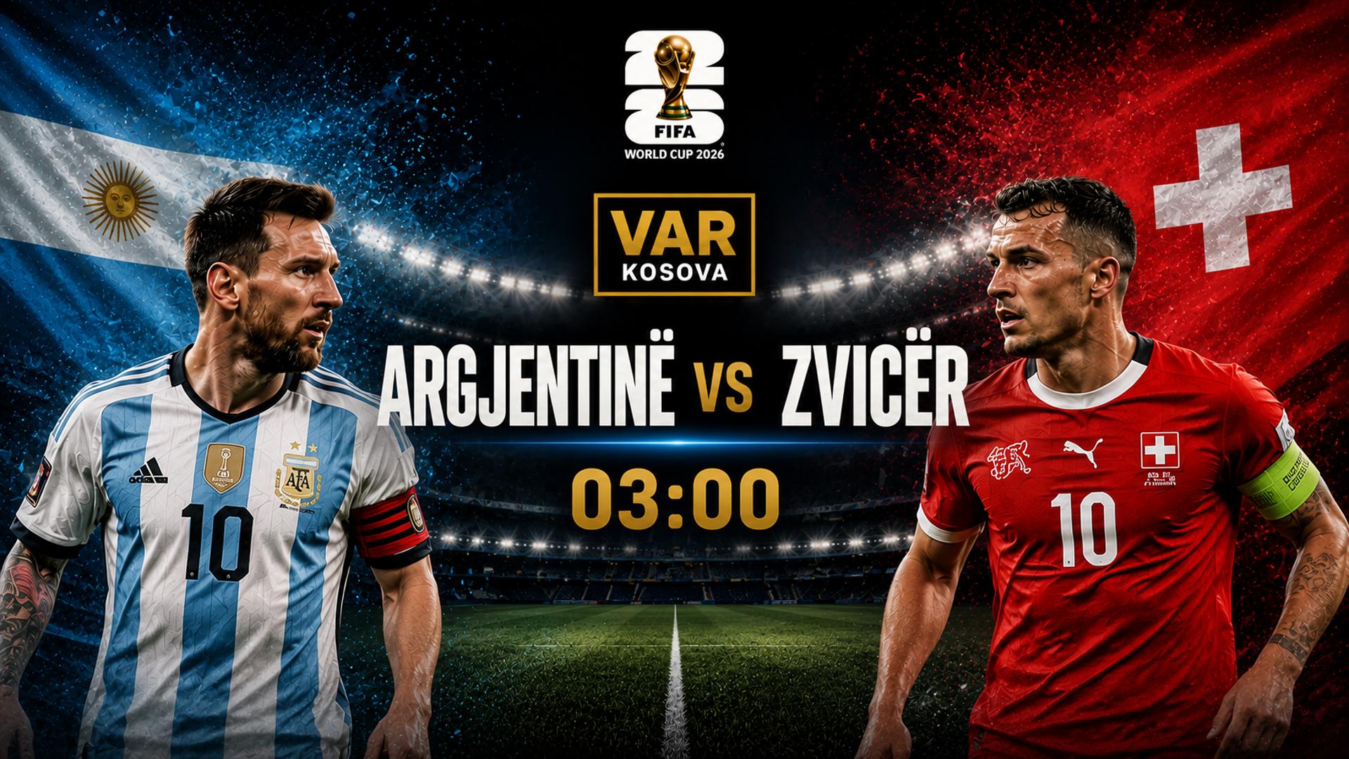 Argjentina mposht Zvicrën pas vazhdimeve dhe kalon në gjysmëfinale të Kupës së Botës 2026 (Video e golave dhe momenteve më interesante)