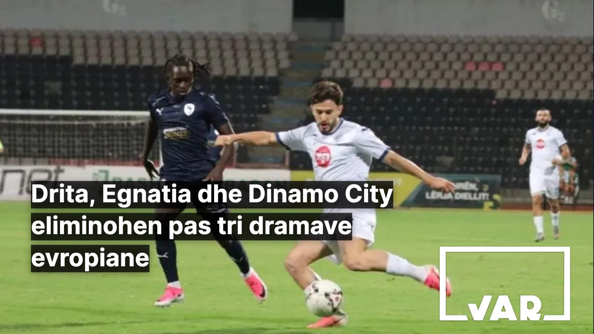 Mbrëmje e hidhur për skuadrat shqiptare në Evropë: Drita, Dinamo dhe Egnatia eliminohen
