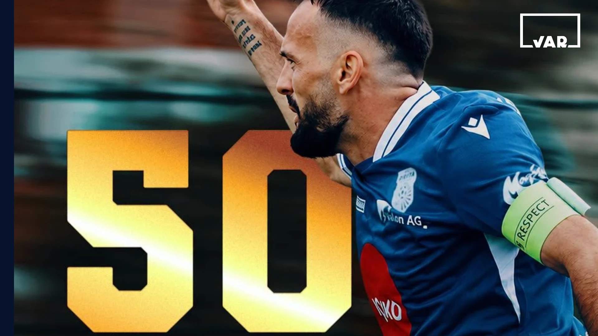 Futbollisti Besnik Krasniqi arrin kuotën e 50 golave me FC Dritën