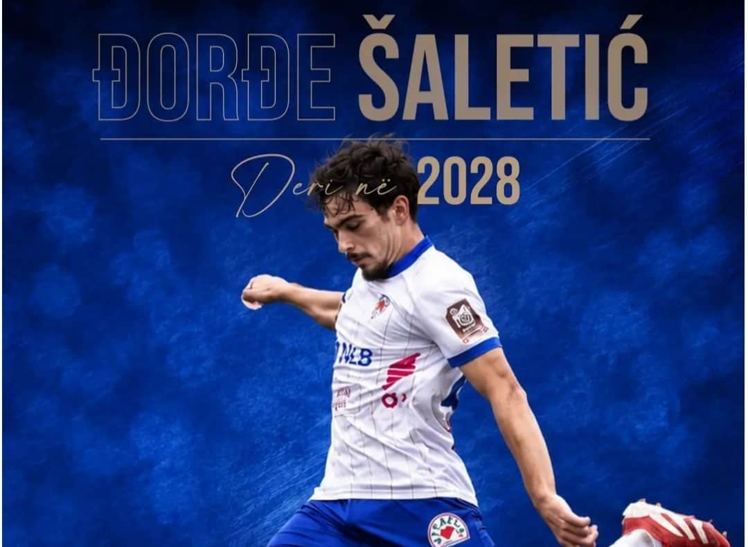 FC Prishtina vazhdon bashkëpunimin me futbollistin Šaletić