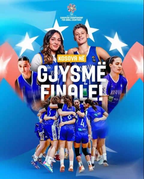 Kosova në gjysmëfinale të Kampionatit Europian për Shtetet e Vogla