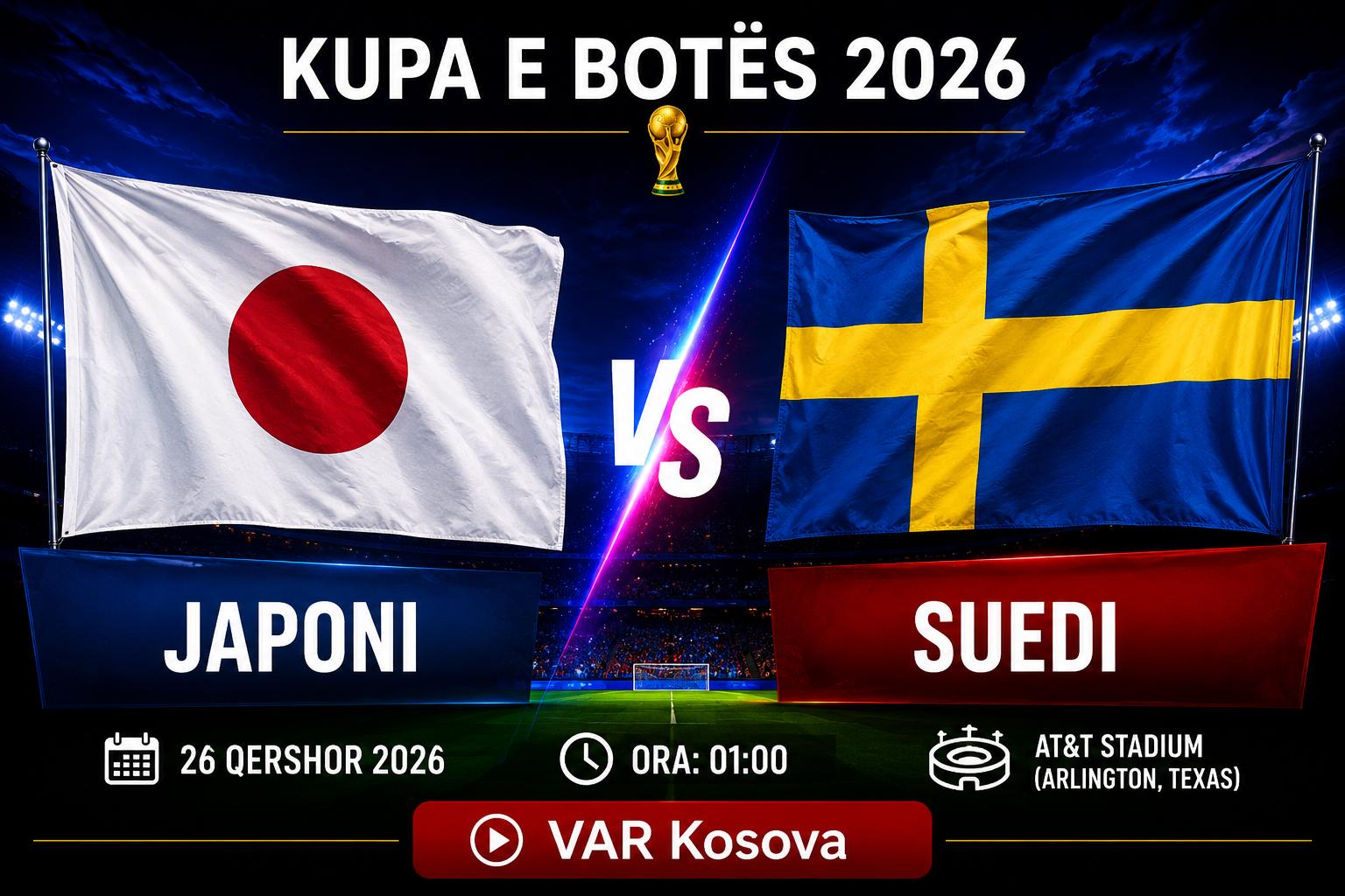 Japonia dhe Suedia barazojnë 1 me 1, Maeda dhe Elanga realizojnë golat