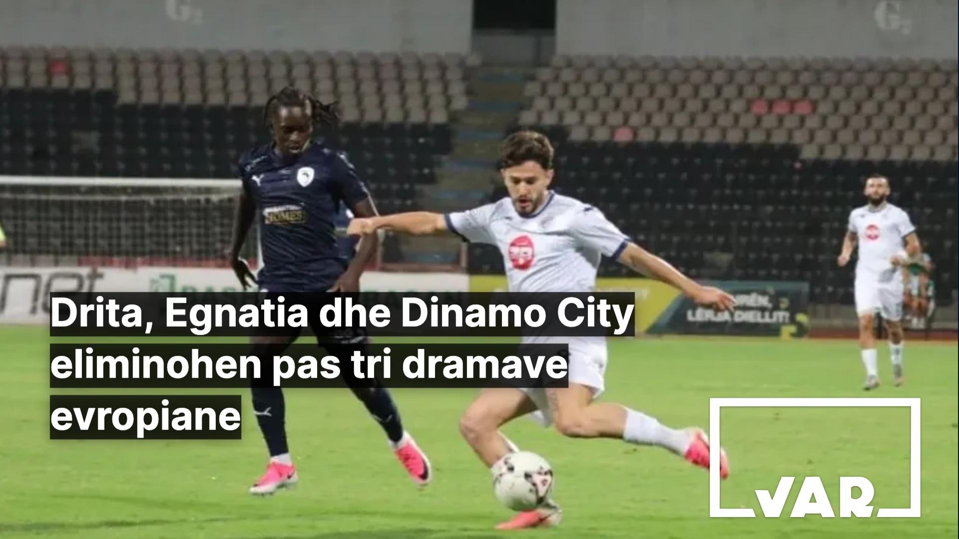 Mbrëmje e hidhur për skuadrat shqiptare në Evropë: Drita, Dinamo dhe Egnatia eliminohen
