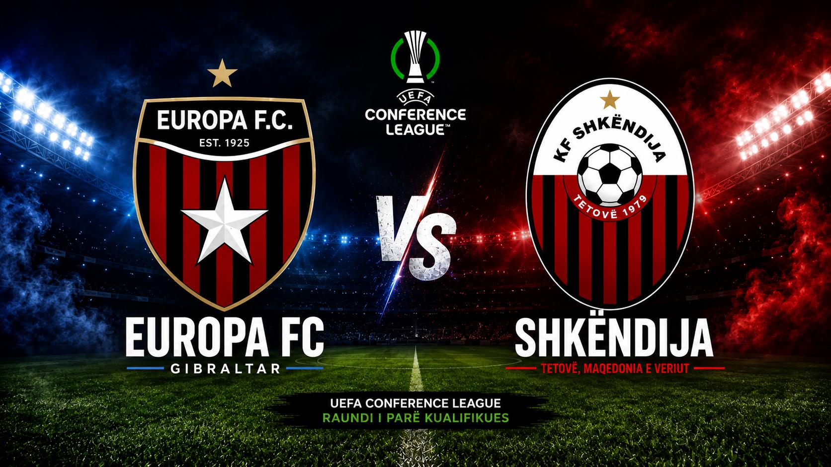 Live🔴Europa FC - Shkëndija