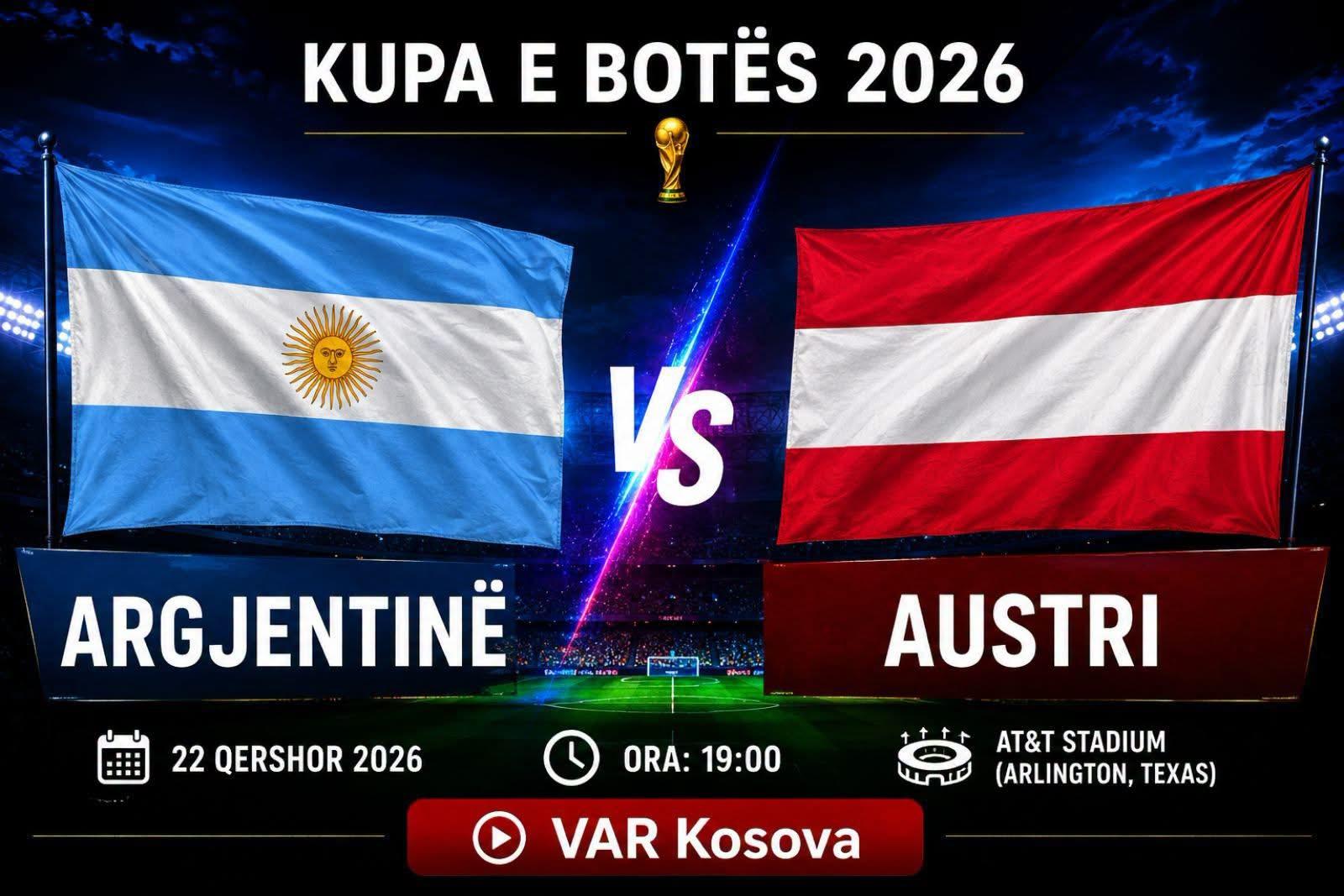 Live🔴Argjentina - Austria