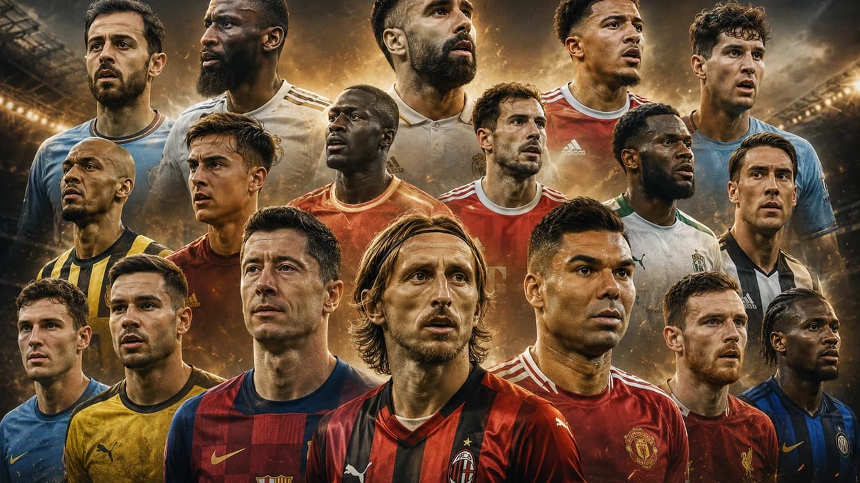 Nga Modric te Lewandowski dhe Casemiro - 20 yjet që kontratat e tyre skadojnë këtë verë